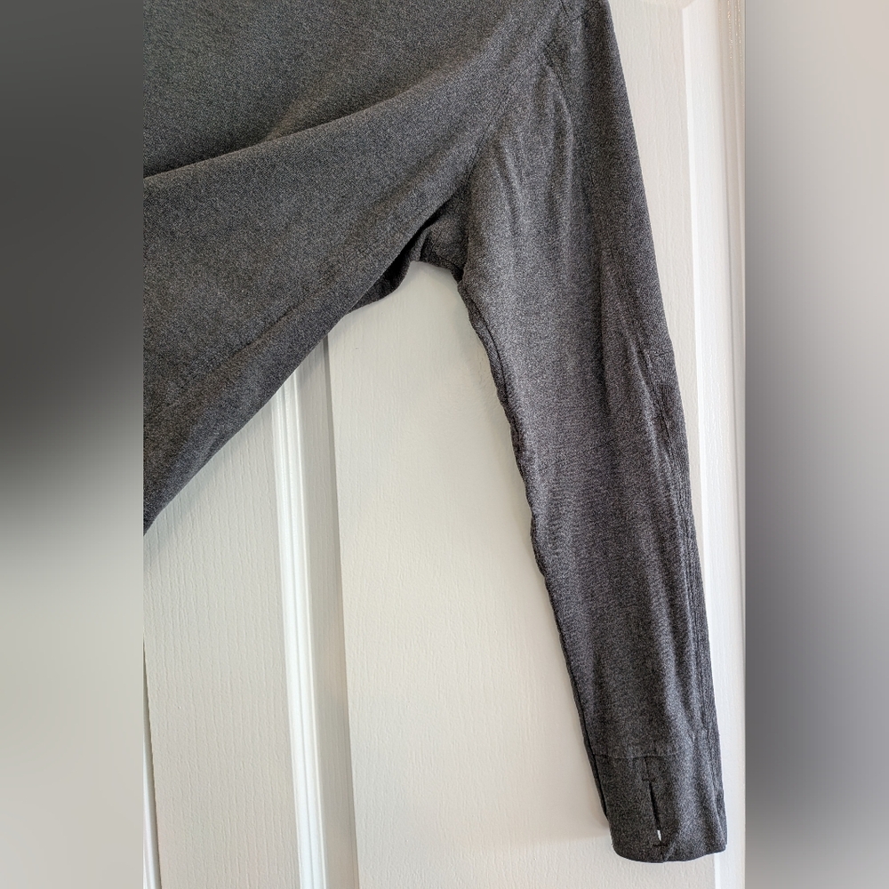 Kuhl Ace Pullover Charcoal Gray Organic Cotton Crewneck Long Sleeve Men's Size S - Picture 6 of 16
